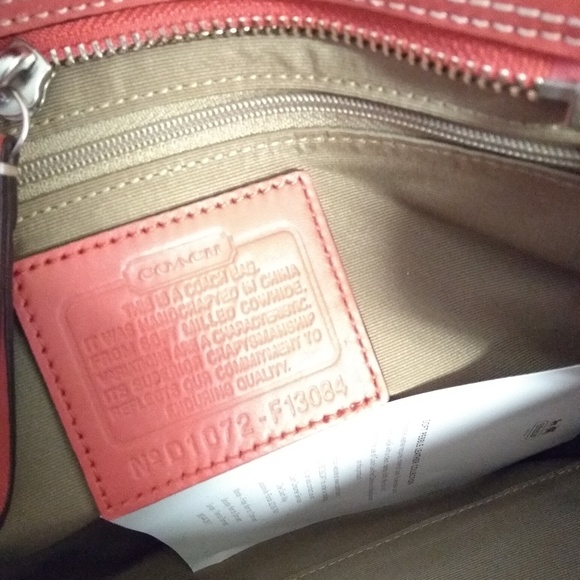 Coach Hampton Braided Pebbled Leather Bag - Picture 5 of 8